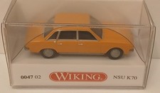 Wiking 1:87 VW NSU K 70 mit Einrichtung Saure ? GK 0047 02 unbespielt orange