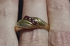 Damen Ring gold 585 mit