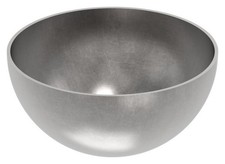 Halbhohlkugel Ø 120 mm glatt