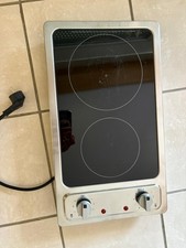 Einbau Doppel Kochplatte 2 Platten, Elektrische Mobile 2er Herdplatte, Weiß