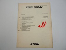 Stihl 020 AV Kettensäge