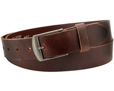 Ledergürtel 35mm Herren Damen Vollledergürtel Büffelleder Gürtel braun Vascavi 