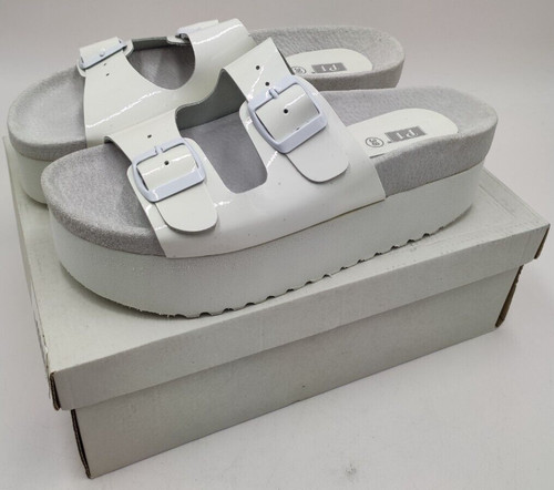 Damen plateau sandalen - p1,