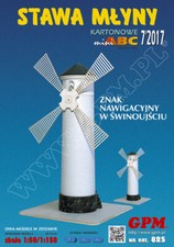 Kartonmodell Leuchtturm