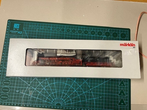 Güterzug-Dampflokomotive