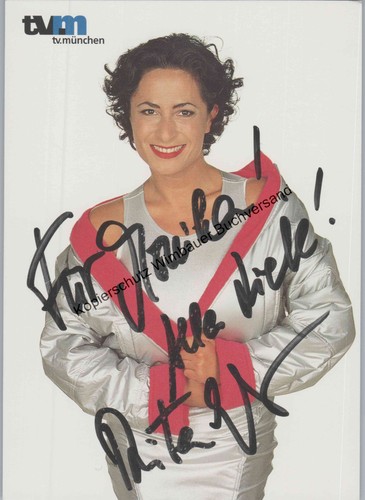Original autogramm rita - autogramm,