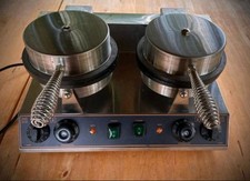 Gastro Waffeleisen flache und Eiswaffeln