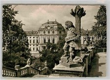 Wuerzburg Residenz Putte Hofgarten