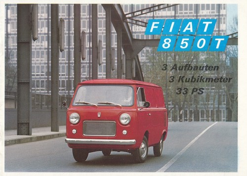 Fiat 850 lieferwagen - 850, t