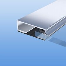 MUSTERSTÜCK 100mm Verlegeprofil Randprofil 60mm Breite für Glas, ESG, VSG