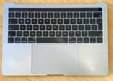 A+ Space Grey - Apple Top case MacBook Pro 13" 2018 2019 A1989 QWERTY TC211