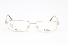 Unisex Brille EBM Mod 3018 col GB Gold 55[]15 Vollrand Titan