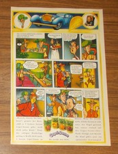 Seltene Werbung CAPRI-SONNE Capri-Sonne Gang Comic #4 Capri Sun 1991