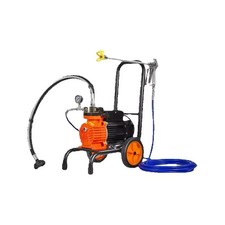 AIRLESS MEMBRAN HOCHDRUCK LACKSPRÜHER + WAGEN 900W 1800psi