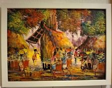 Acrylbild auf Leinwand /