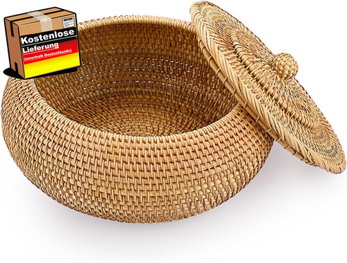 Rattan aufbewahrungskorb mit - aufbewahrungskorb,