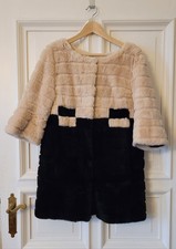 Kaninchenfellmantel mit 3/4