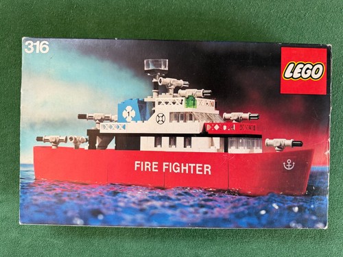 Lego fire figther - fire, (316-1)