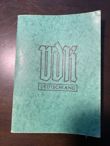 Mitgliedsbuch kriegs und - mitgliedsbuch,