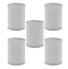 5x Brother Unterfaden weiß