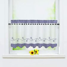 Scheibengardine Landhausstil Bistrogardine Stangendurchzug Blickdicht Kurzstore