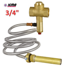 ICMA 608 - 3/4" Thermoablassventil mit Schachtbirne