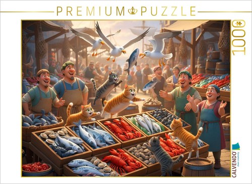 Calvendo puzzle fischfang - puzzle, mal