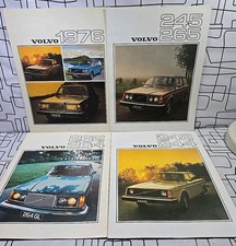 Vier Oldtimer Volvo Kataloge