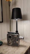 Upcycling Akku LED Lampe aus alter 8mm Filmcamera