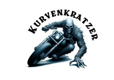 Skull Motorrad Biker