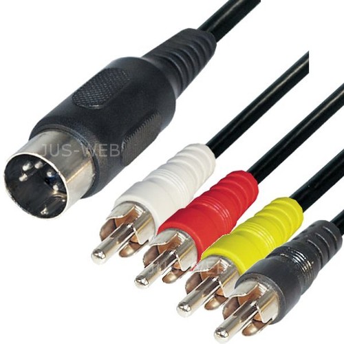 Audio kabel pol din - audio, 5-pol
