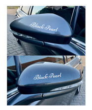 Black Pearl Spiegel  Aufkleber