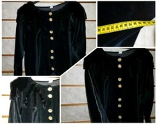 Vintage Jacke m Pelzkragen -