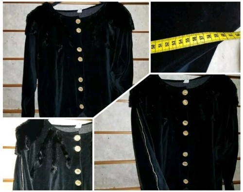 Vintage jacke pelzkragen - vintage,