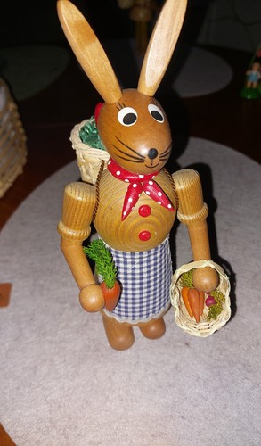 Osterhase echt erzgebirge - osterhase,