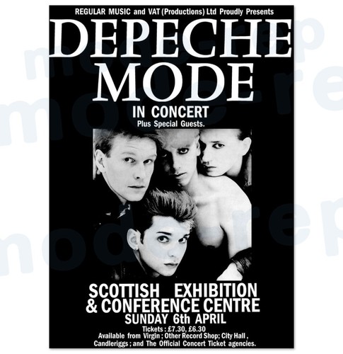 Vintage depeche mode konzert - vintage,