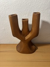 seltener Anthroposophischer Kerzenhalter Kerzenständer Holz Waldorf Rarität