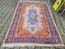 Kerman Perserteppich 190x126cm Handgeknüpft Rug Carpet Kirman