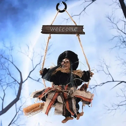 Halloween hexenpuppe - halloween,