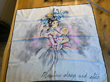 Neu Süßes 100% Seide Seidentuch von Moschino mit Popeyes Olivia - sehr selten