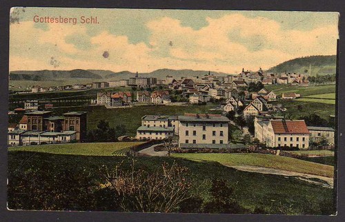 58791 gottesberg schlesien - ak,