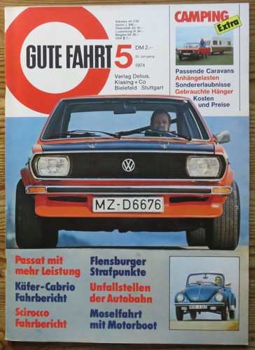 Gute fahrt vw käfer - gute, 05/74