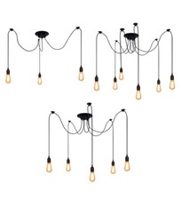 Retro Spinne Hängelampe EDO ARANEA E27 Pendelleuchte Deckenleuchte Kronleuchter