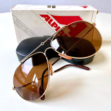 vintage ALPINA PC200 PROCAR SERIES gold sunglasses W.Germany rare TR3 M1 LARGE