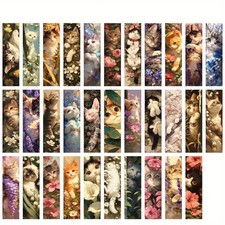 Lesezeichen 32 Stück Katzen