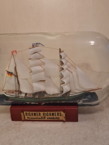 Buddelschiff rickmer - buddelschiff, "