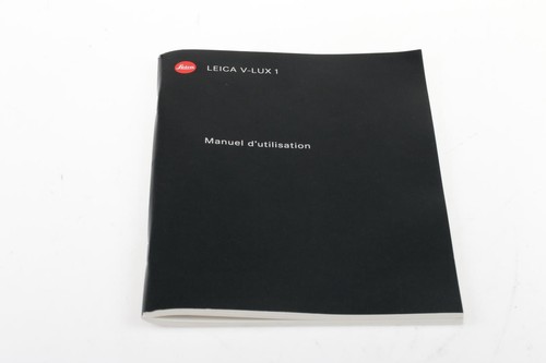 Leica manuel utilisation - leica, d`utilisation