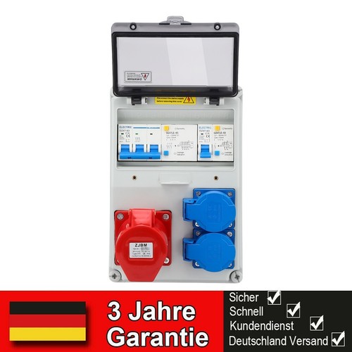 Baustellenverteiler schuko - baustellenverteiler,