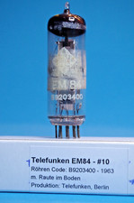 EM84 Röhren, "Magisches Band"