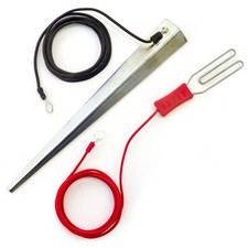 Erdpfahl und Zaunverbinder